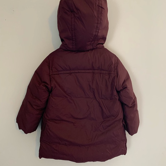 Crewcuts burgundy puffer coat SZ 2T - Picture 2 of 8